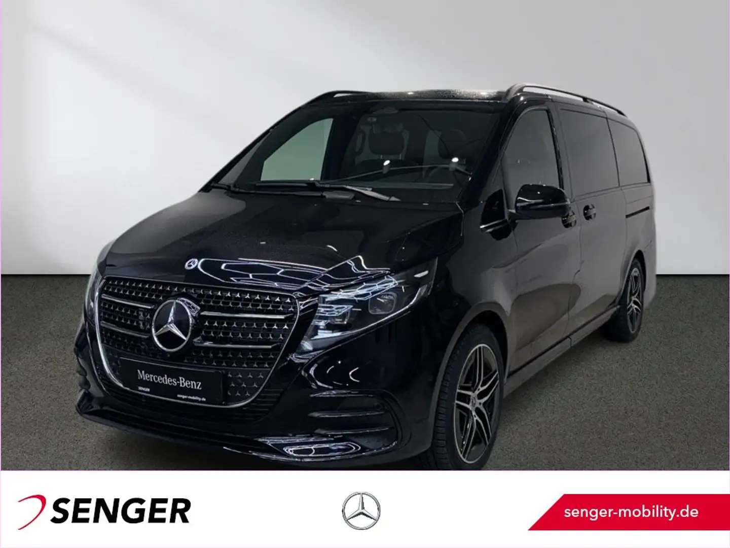 Mercedes-Benz V 300 d Avantgarde 4x4 lang AMG AIRMATIC Pano 9G Schwarz - 1