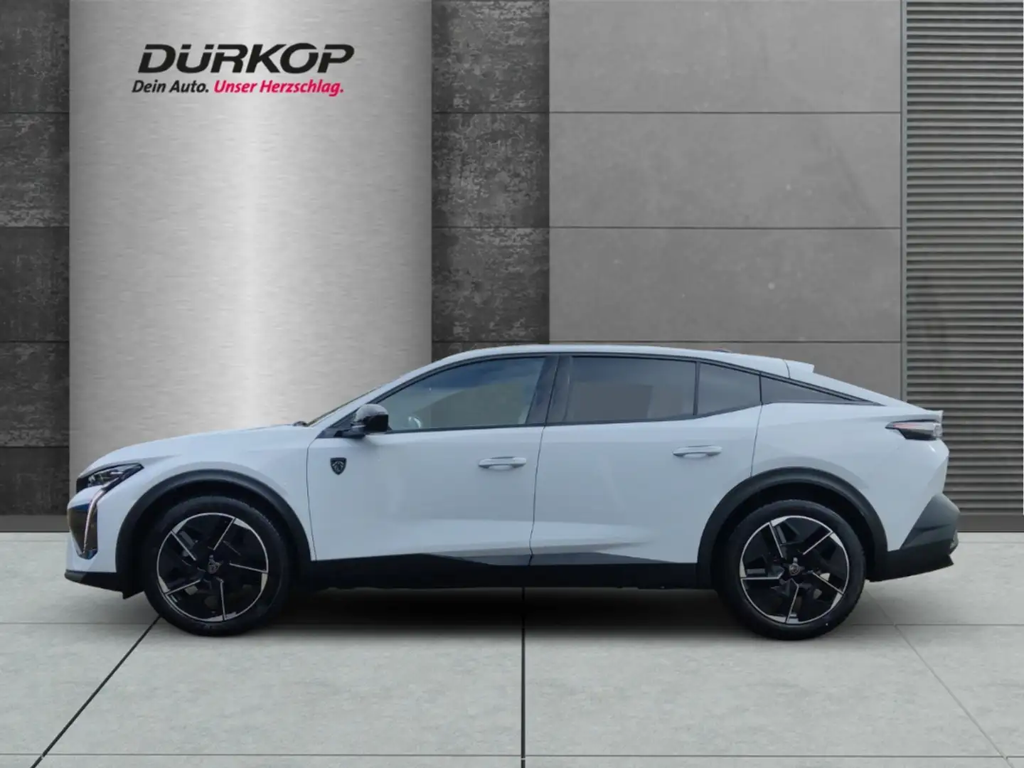 Peugeot 408 GT Hybrid 6-AT El. Panodach Surrounding Premium-Pa Weiß - 2