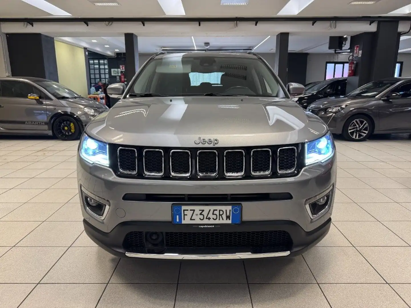 Jeep Compass 1.6 Multijet II 2WD Limited+PELLE+SEDILI ELETTRICI Gris - 2