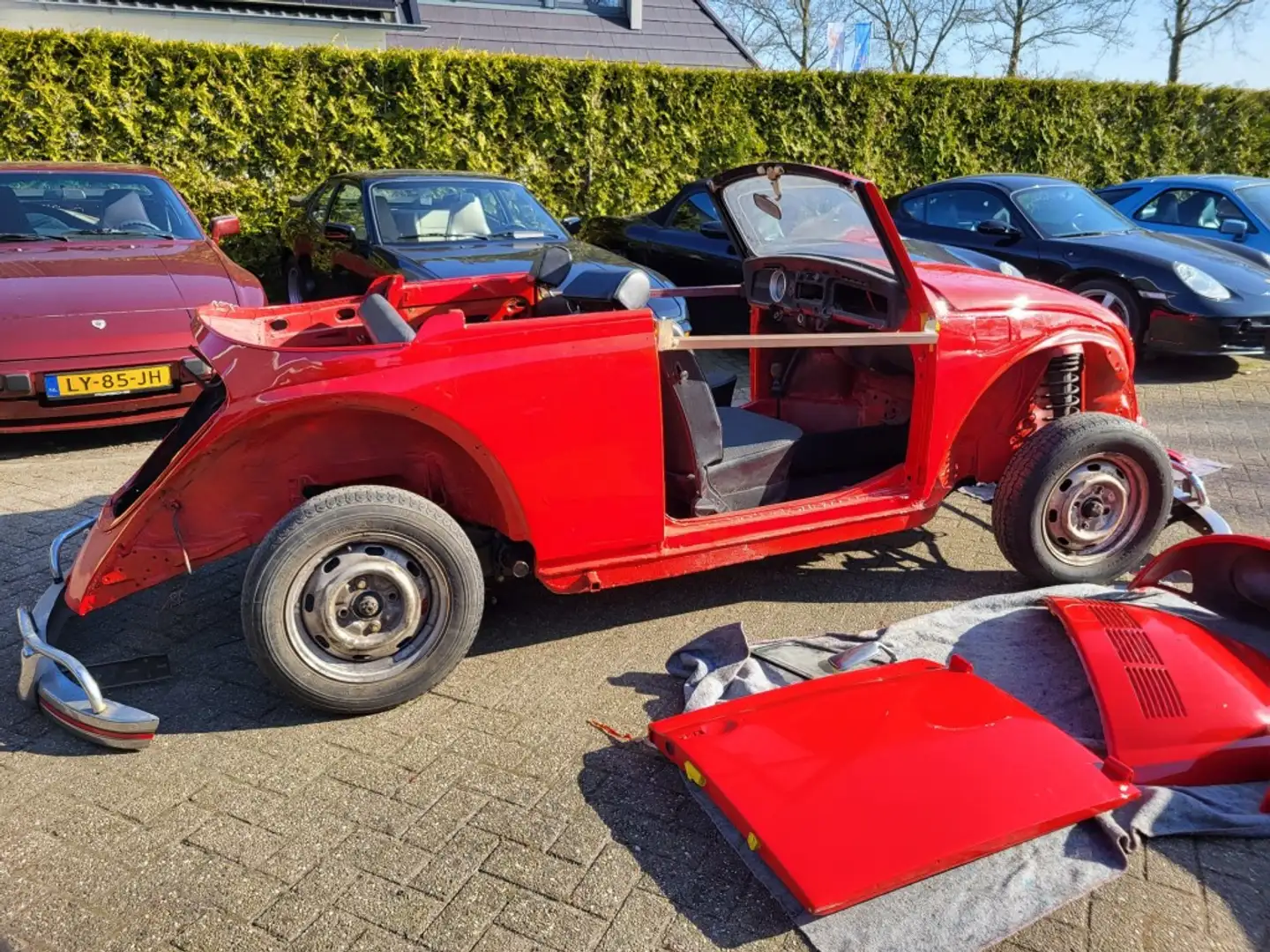 Volkswagen Kever cabrio1302 ,  evt. gereviseerde 1.6 motor 151131 Rot - 2