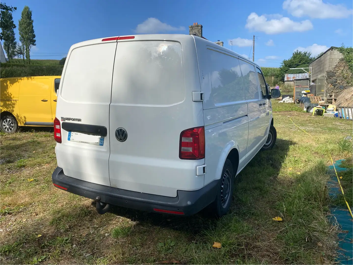 Volkswagen T6 Transporter Blanc - 2