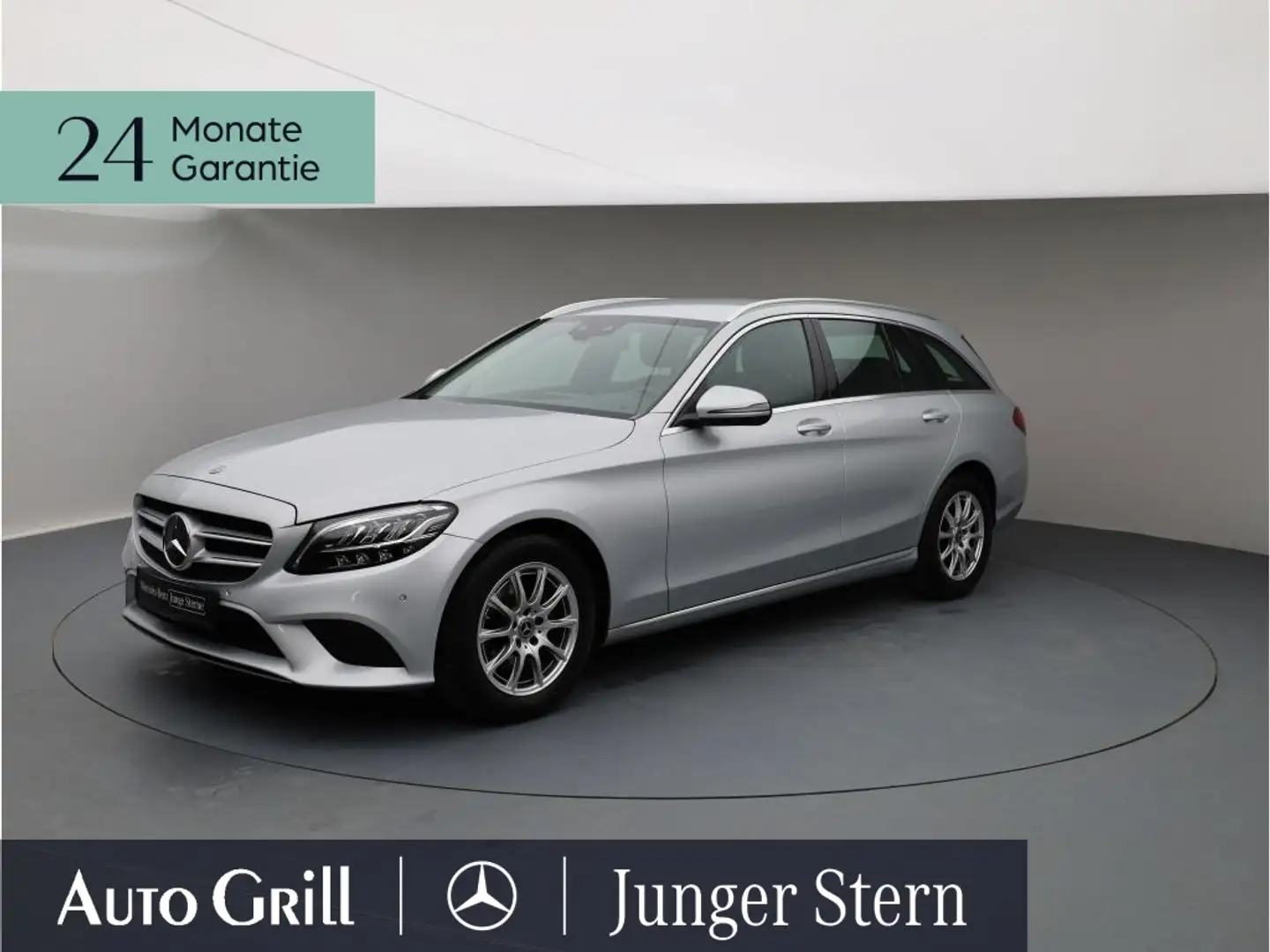 Mercedes-Benz C 180 T Avantgarde Navi LEDLicht RfKam Totwinkel Silber - 2