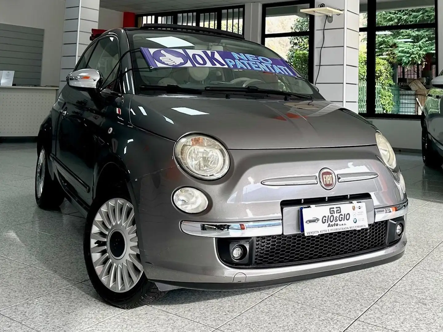 Fiat 500C 500C  1.2 Sport 69cv "AUTOMATICA" Gris - 2