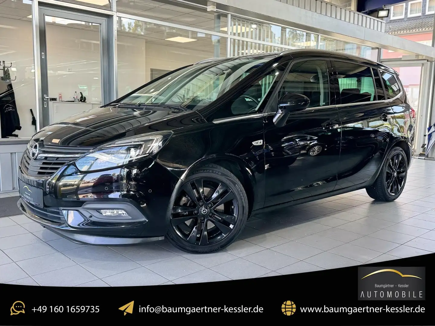 Opel Zafira 2.0CDTI Automatik 7-SITZER LED KAMERA Schwarz - 1