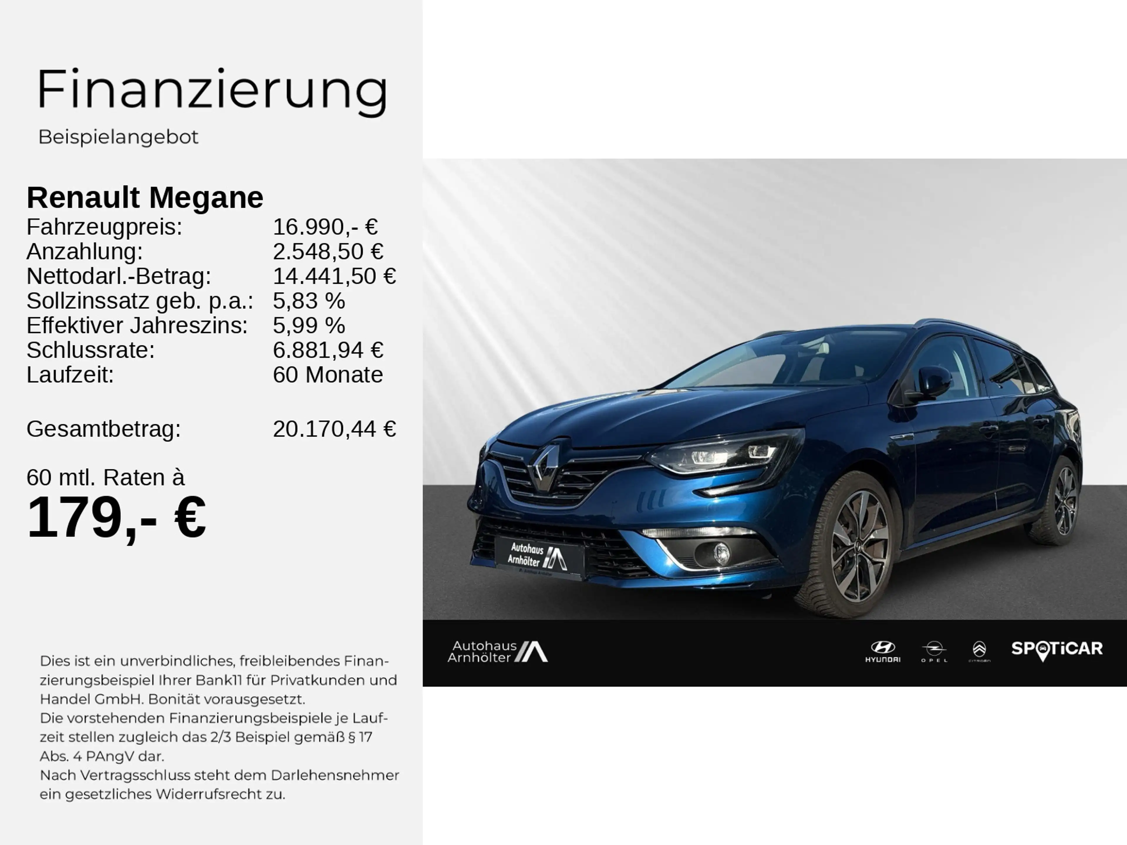 Renault Megane MEGANE IV GRANDTOUR 1.3 160 BOSE+MASSAGE+ANHÄNGE — photo 2