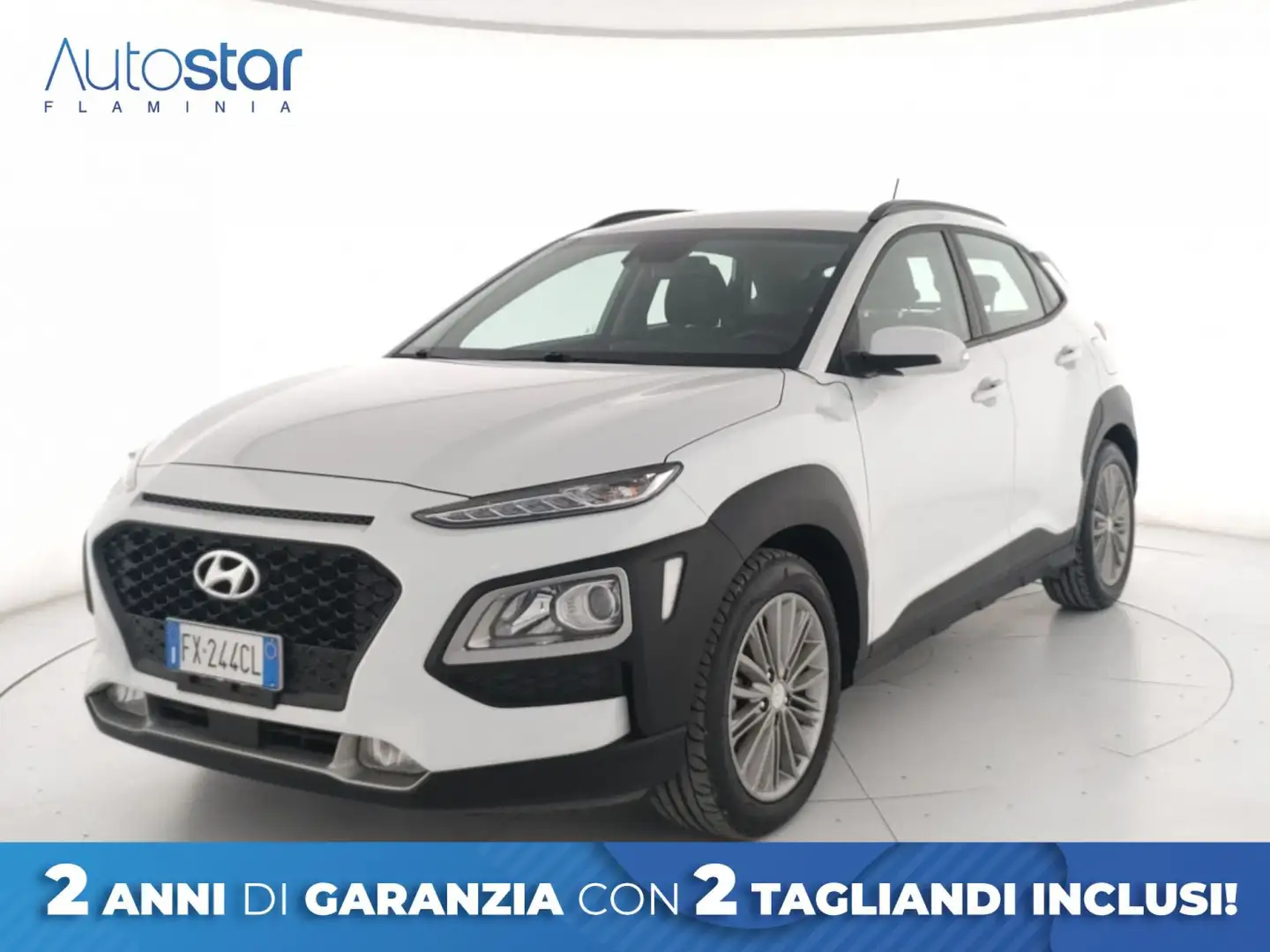 Hyundai KONA 1.6 crdi Comfort Plus Pack 2wd 115cv Blanc - 1