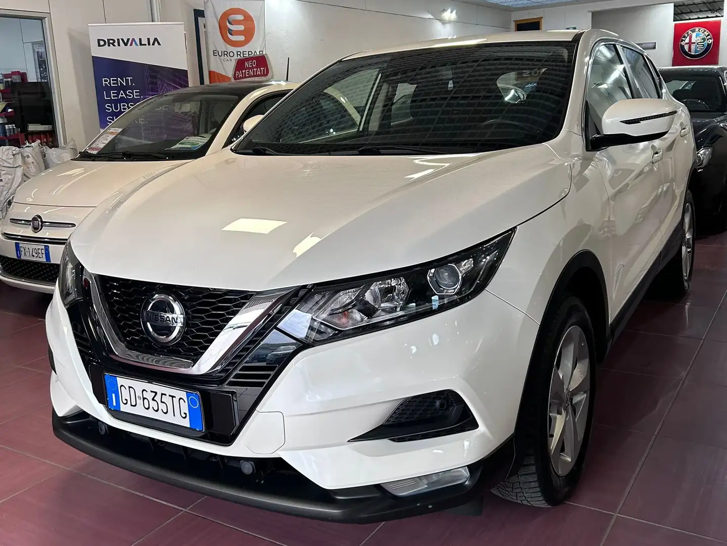 Nissan Qashqai Qashqai 1.5 dci Business 115cv my20 Blanc - 1