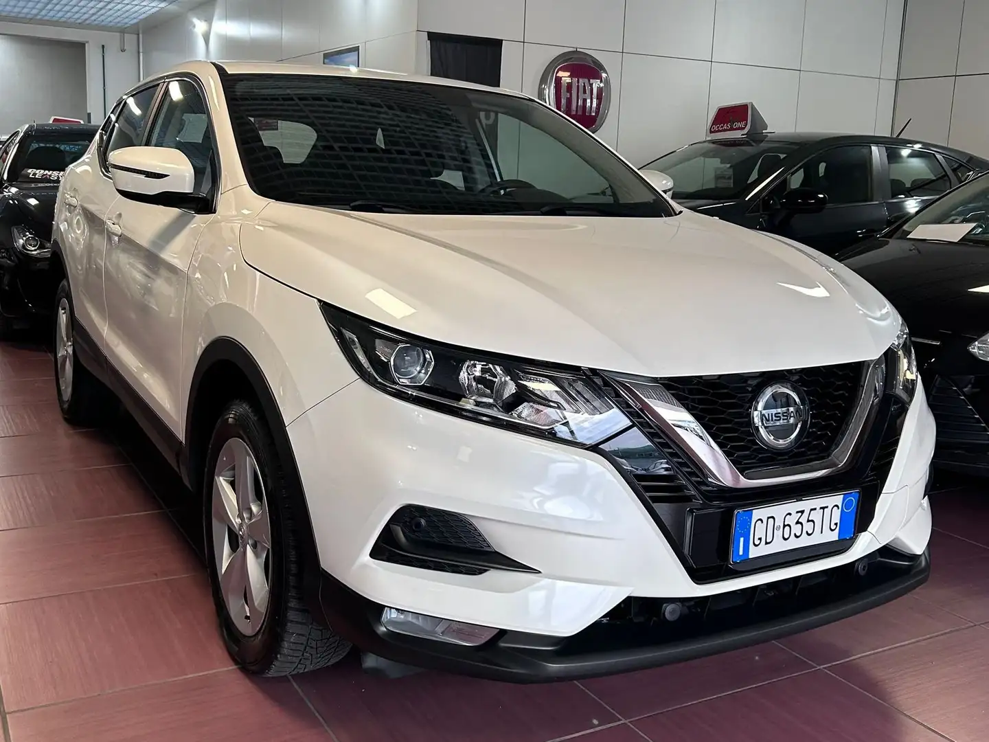 Nissan Qashqai Qashqai 1.5 dci Business 115cv my20 Blanc - 2