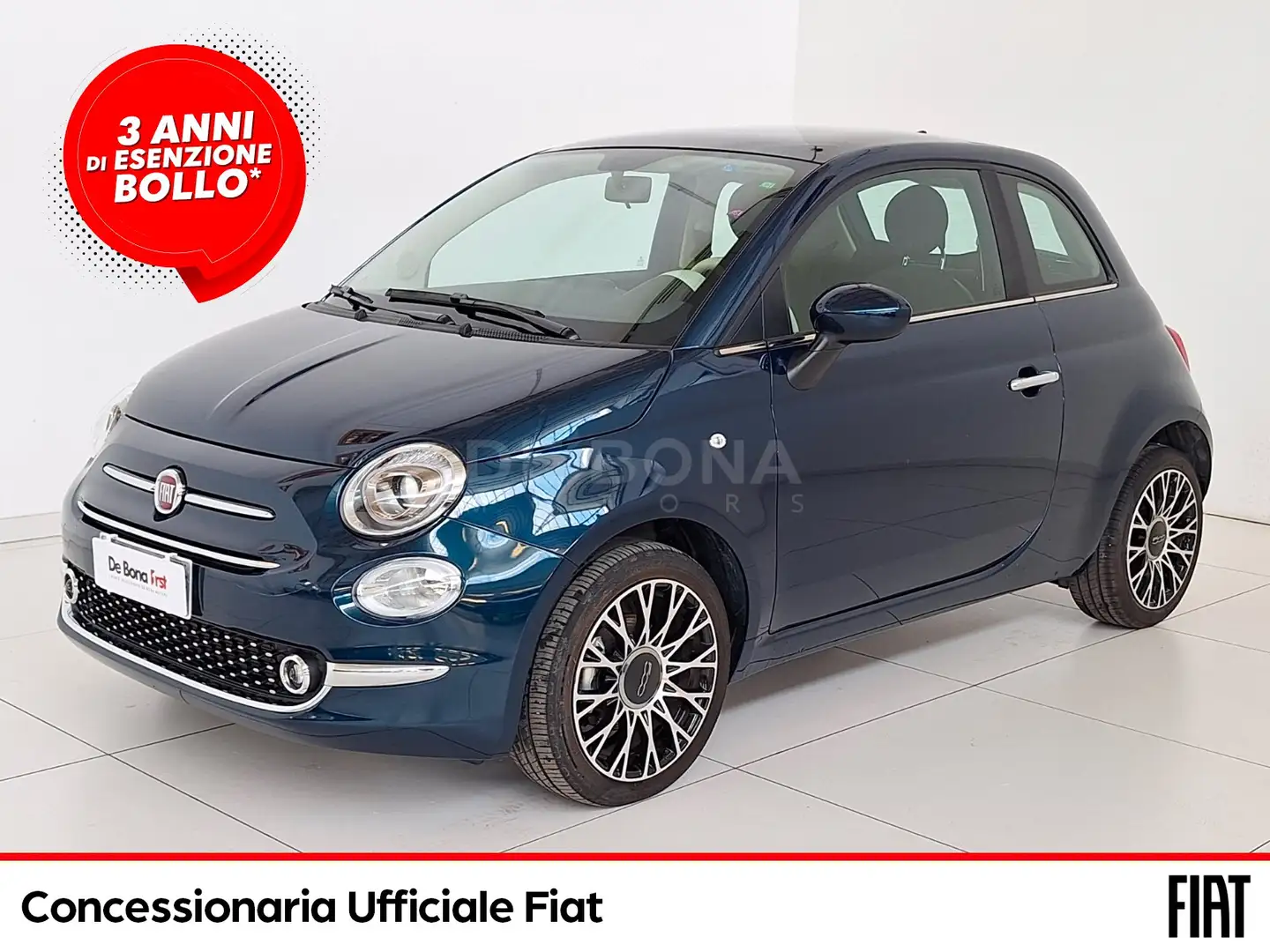 Fiat 500 1.0 hybrid 70cv Blu/Azzurro - 1