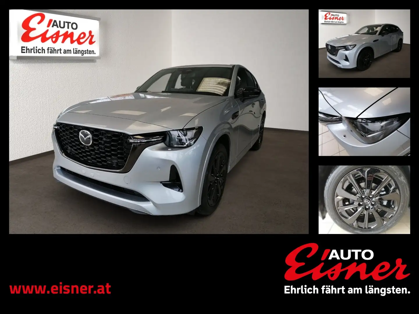 Mazda CX-60 D254 AWD HOMURA COSO 6 ZYLINDER Argintiu - 1