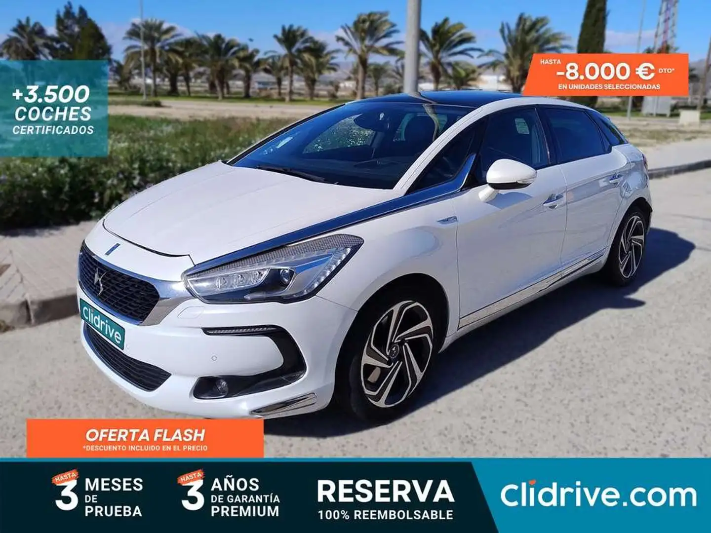 DS Automobiles DS 5 BlueHDi 120cv Style Blanco - 1