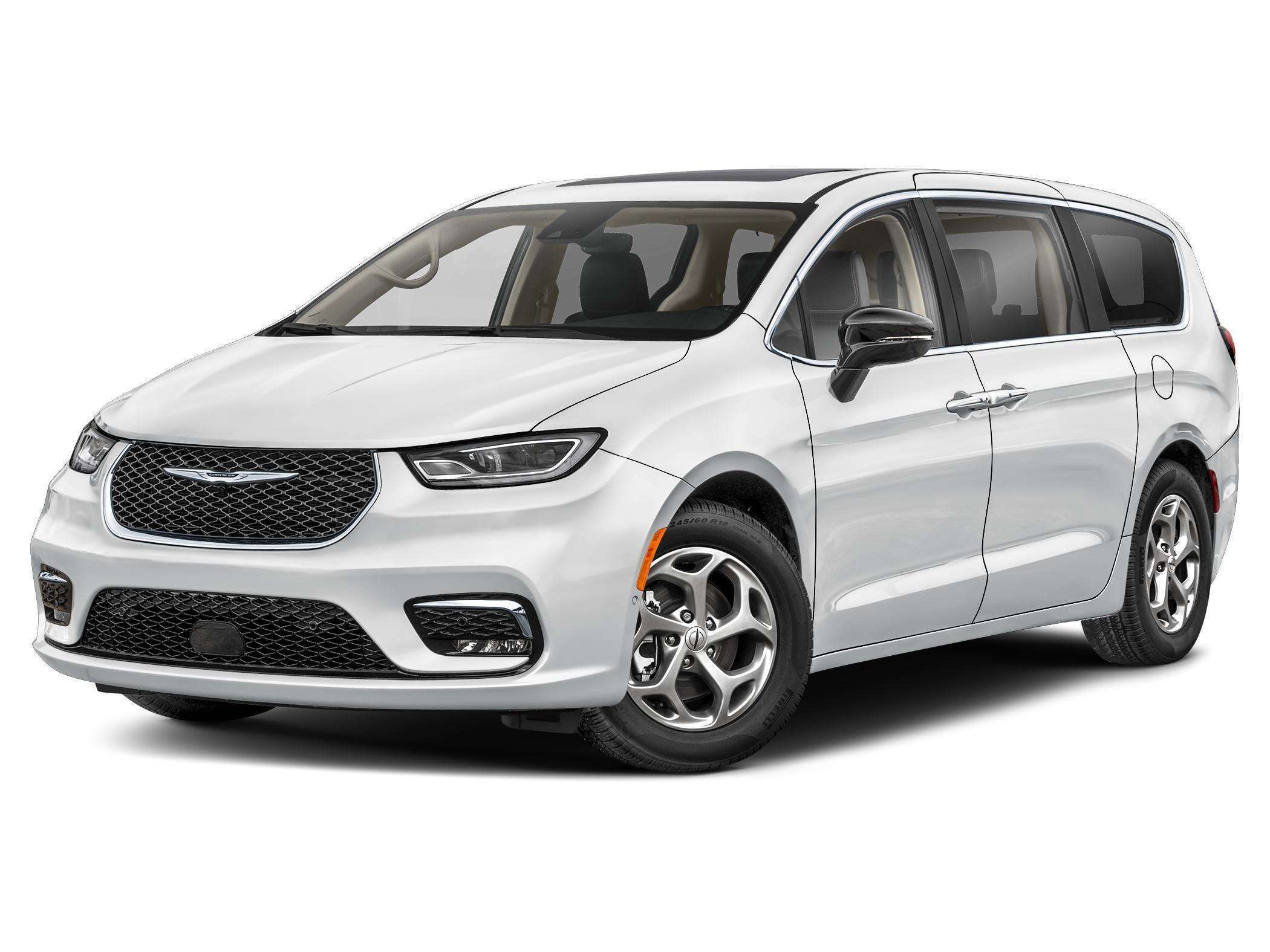 White 2025 Chrysler Pacifica Minivan Front-Wheel Drive 9-Speed Automatic