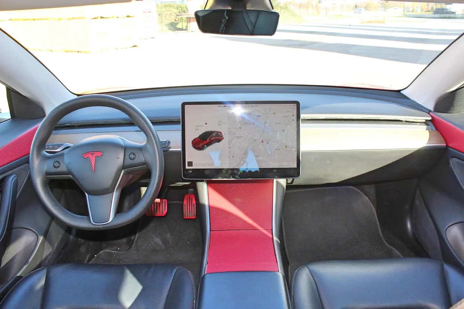 Tesla Model 3 Long Range Dual Motor awd Rosso - 2
