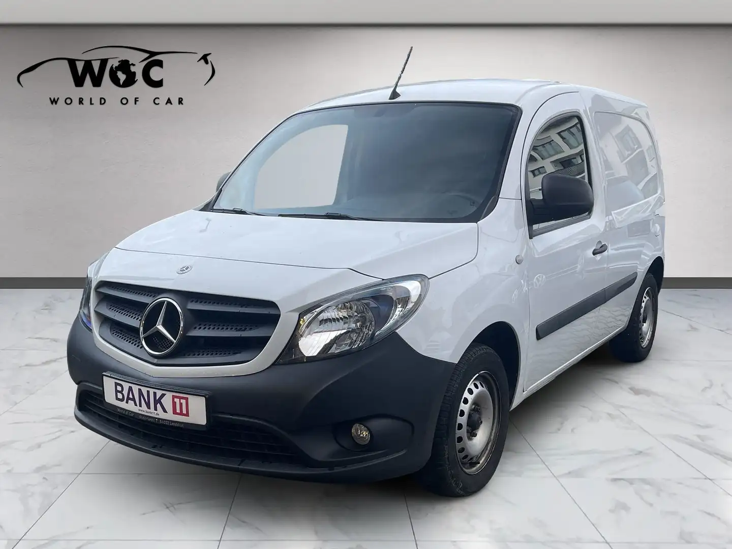 Mercedes-Benz Citan 111 CDI lang Kasten AHK*KLIMA*TEMPOMAT*MWST Weiß - 1
