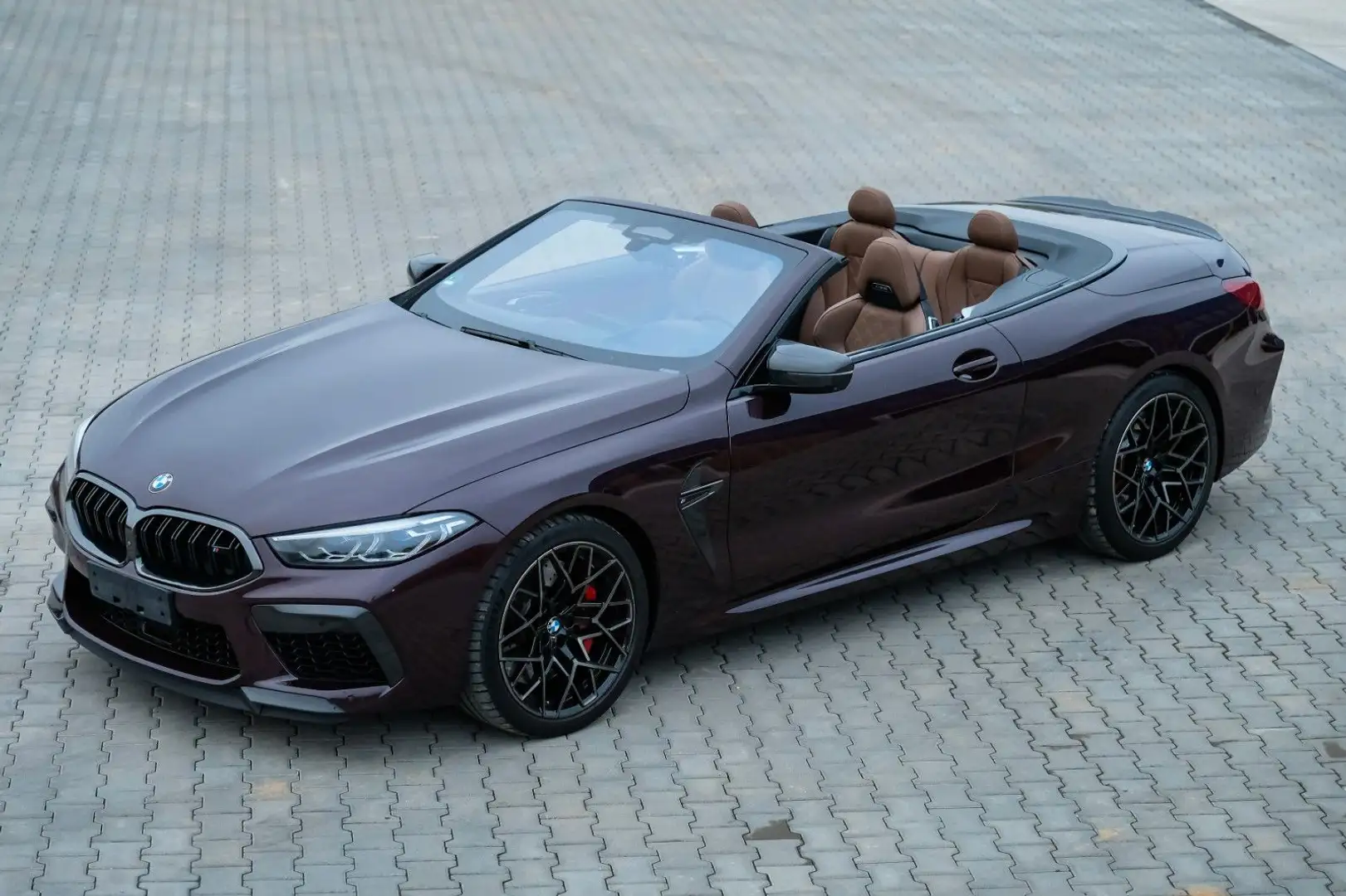 BMW M8 Cabrio Competition VOLL/ MWST/HU NEU/1 HAND Rot - 1