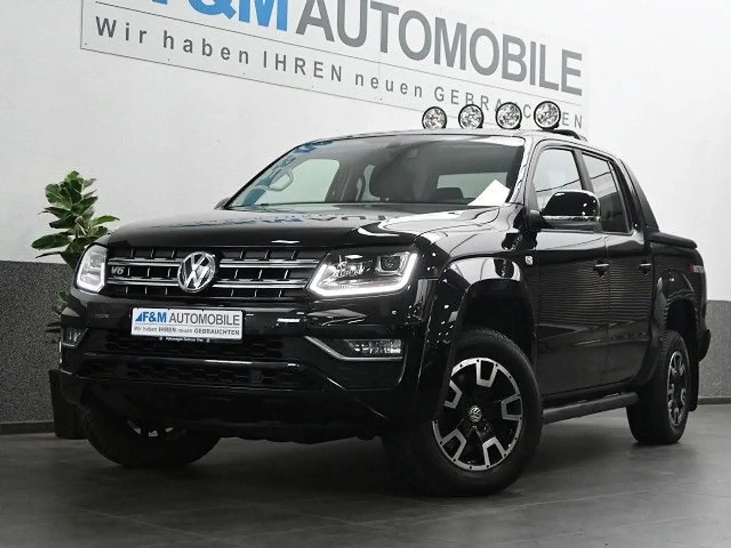 Volkswagen Amarok 3,0 4Motion Canyon Leder Navi PDC AHK Siyah - 2