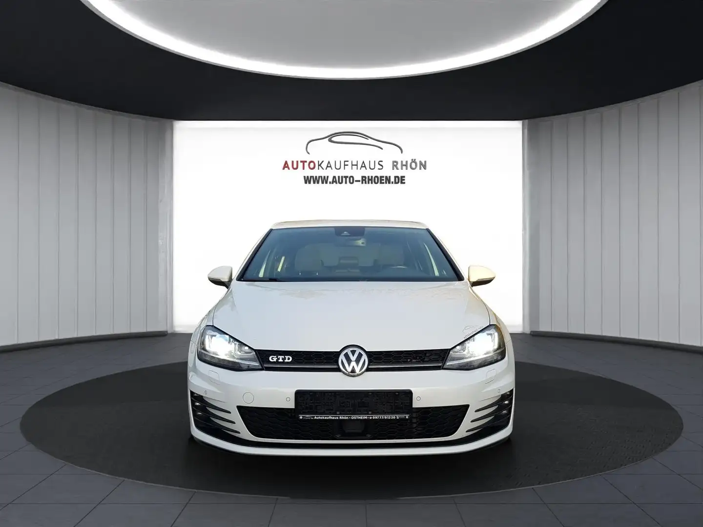 Volkswagen Golf Golf VII 2.0 GTD BMT, ACC, DCC, RFK, Navi Blanc - 2
