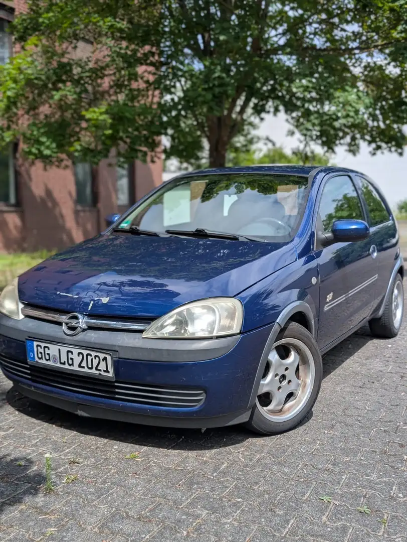 Opel Corsa 1.2 16V Sport/ Top Zustand Blau - 1