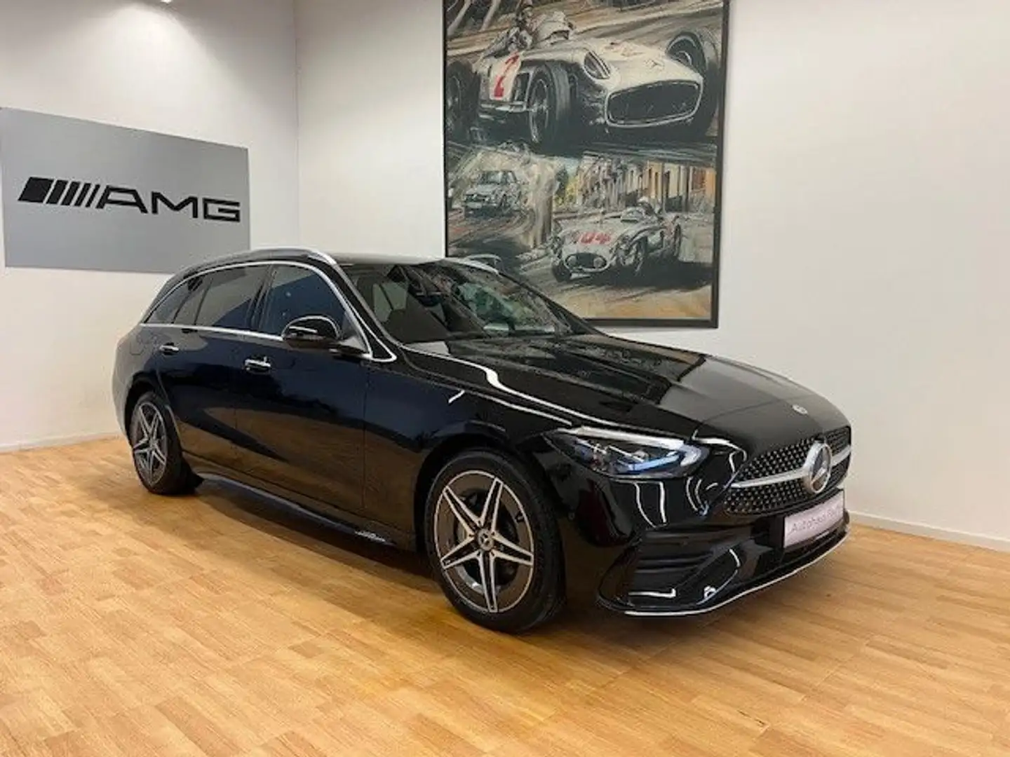 Mercedes-Benz C 300 T e AMG-Line Digital Light KeylessGo Schwarz - 1