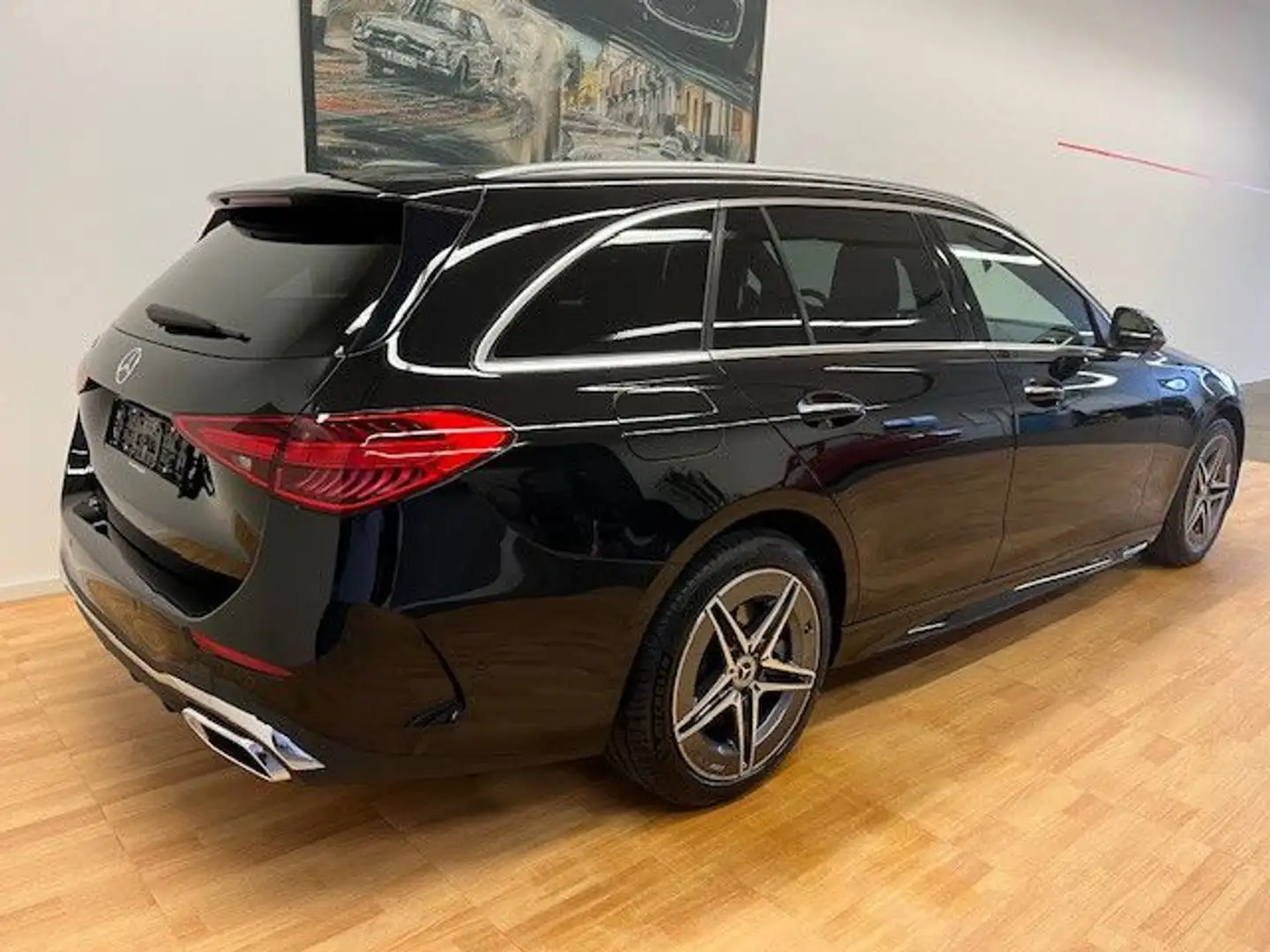 Mercedes-Benz C 300 T e AMG-Line Digital Light KeylessGo Schwarz - 2