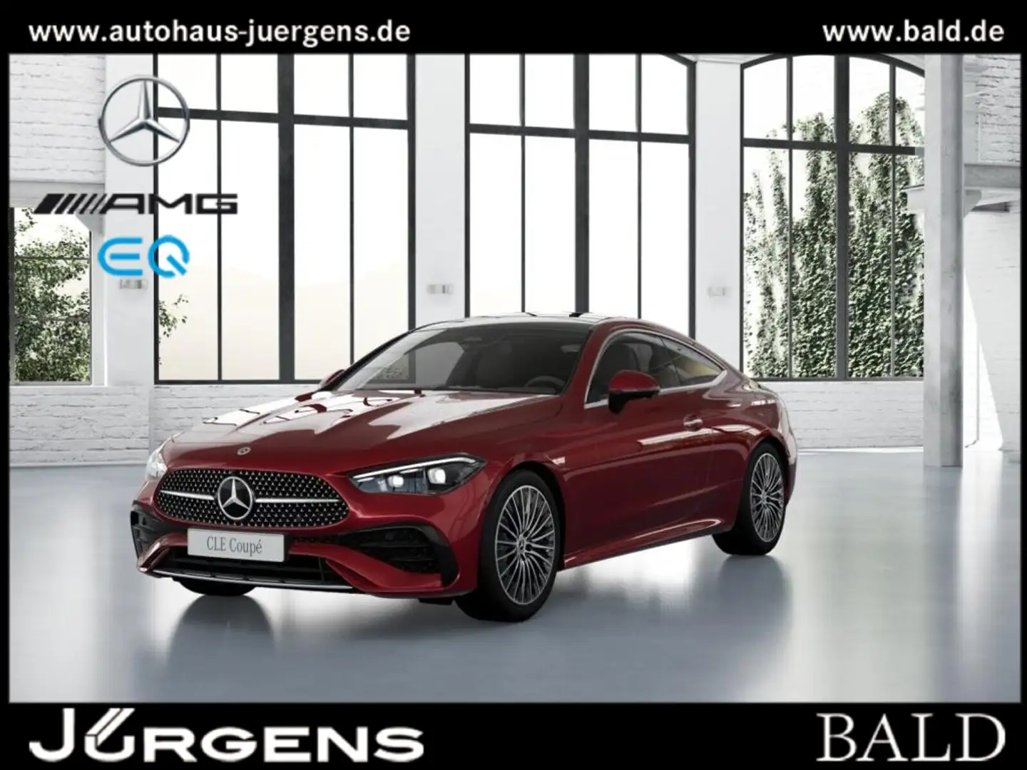 Mercedes-Benz CLE 200 Coupé AMG/Pano/AHK/360/Digital/Distr/Win Rouge - 2
