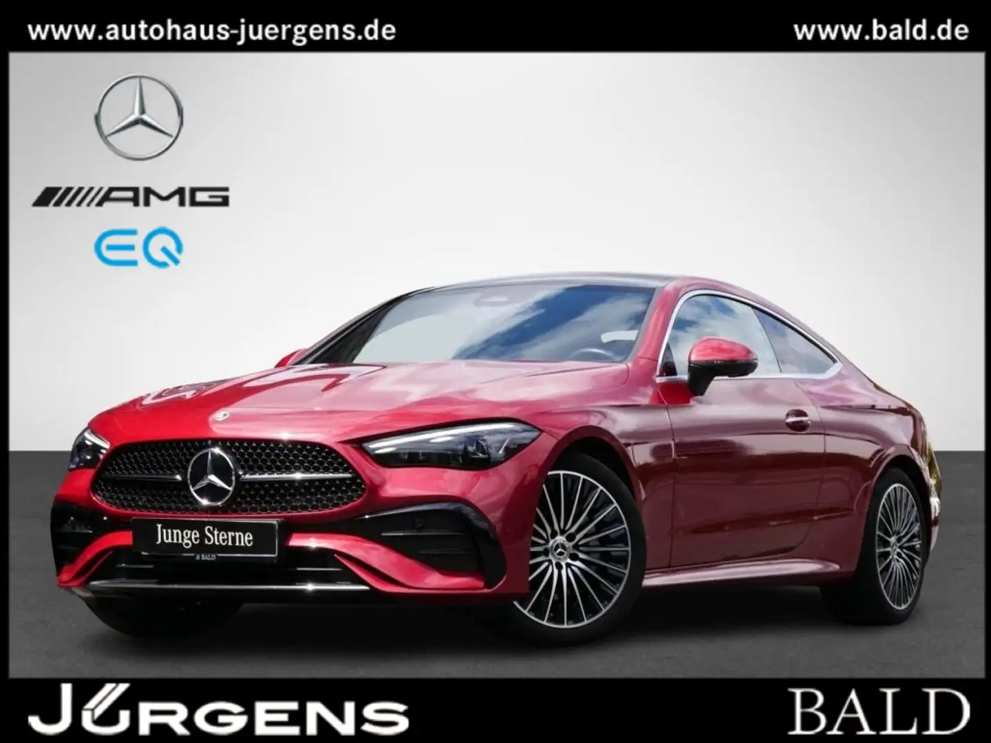 Mercedes-Benz CLE 200 Coupé AMG/Pano/AHK/360/Digital/Distr/Win Roşu - 2