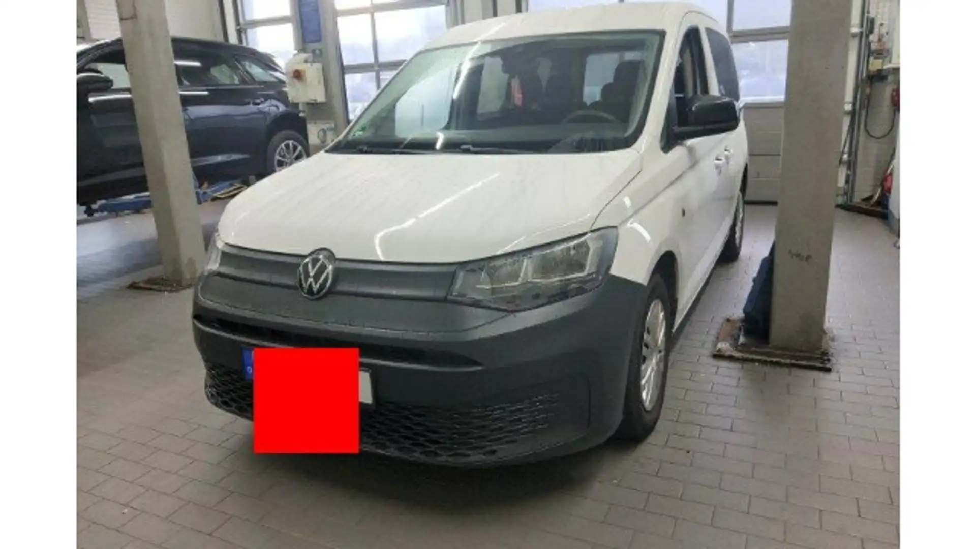 Volkswagen Caddy 2.0 TDI FrontAssist DAB+ Climatronic Weiß - 2