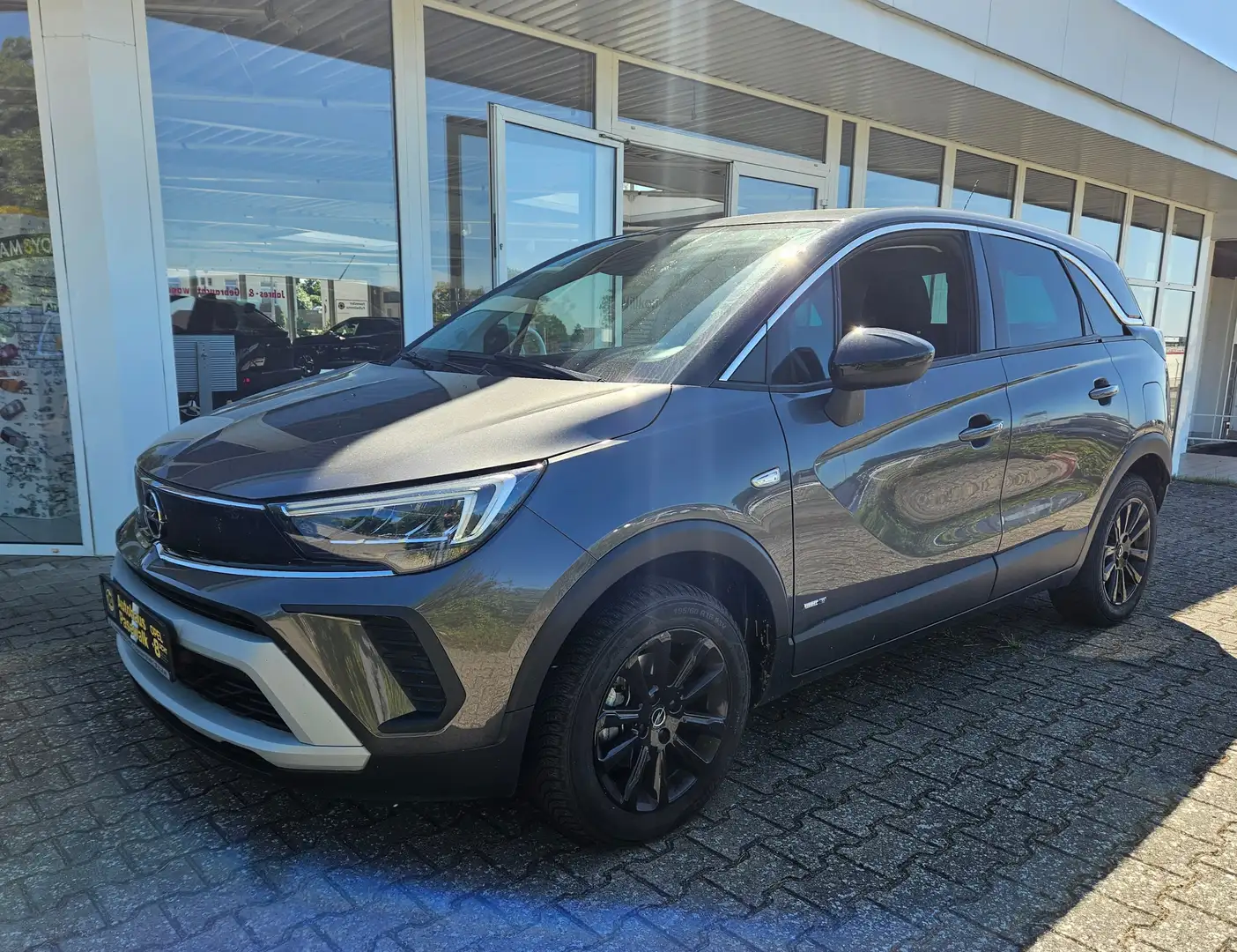 Opel Crossland 1.2 Elegance LED Keyless Klimaautom. Sitz-/Lkrdhzg Grau - 1
