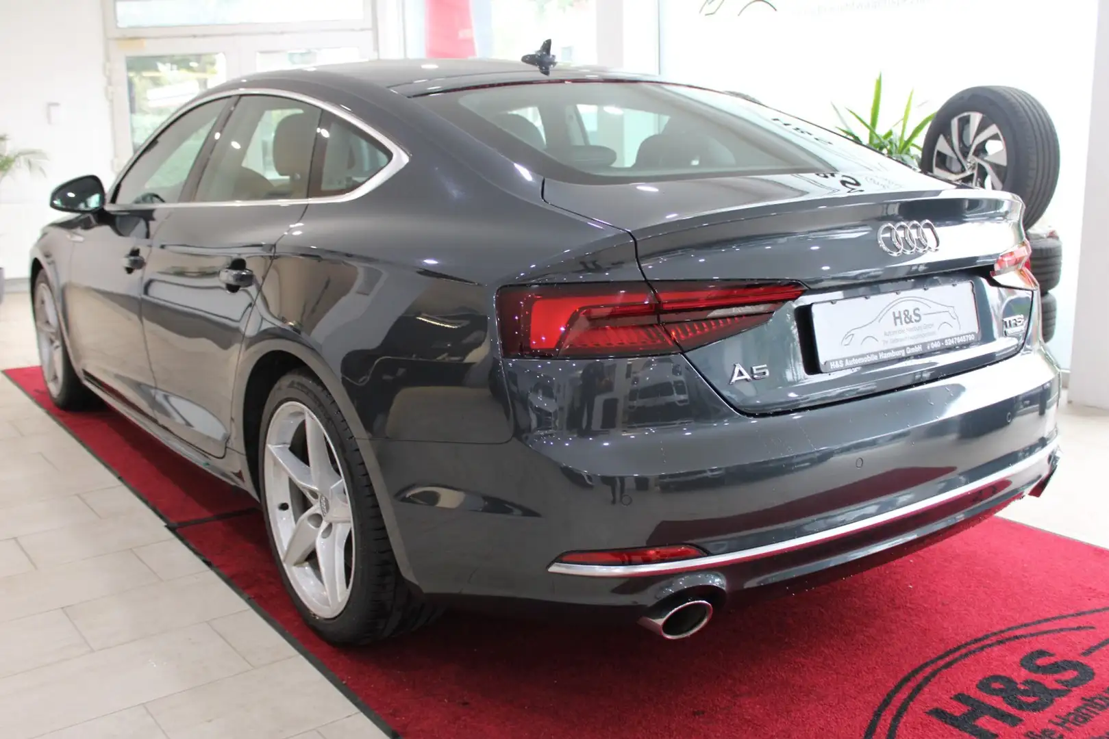 Audi A5 Sportback 2.0 TFSI quattro S tronic sport *NAVI*AH Grigio - 2