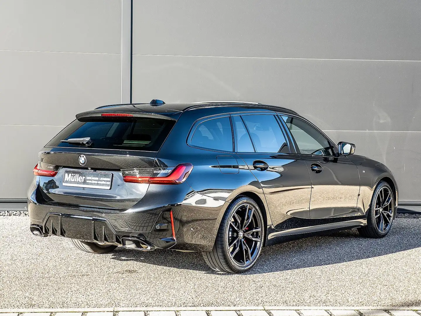 BMW 340 M340i xDrive Tour. M Sportpaket GSD 360° AHK 1VB Noir - 2