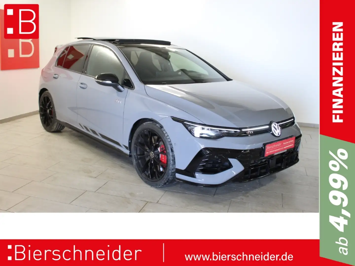 Volkswagen Golf GTI 8 2.0 TSI DSG Clubsport PA Black Style MATRIX PANO Grau - 1