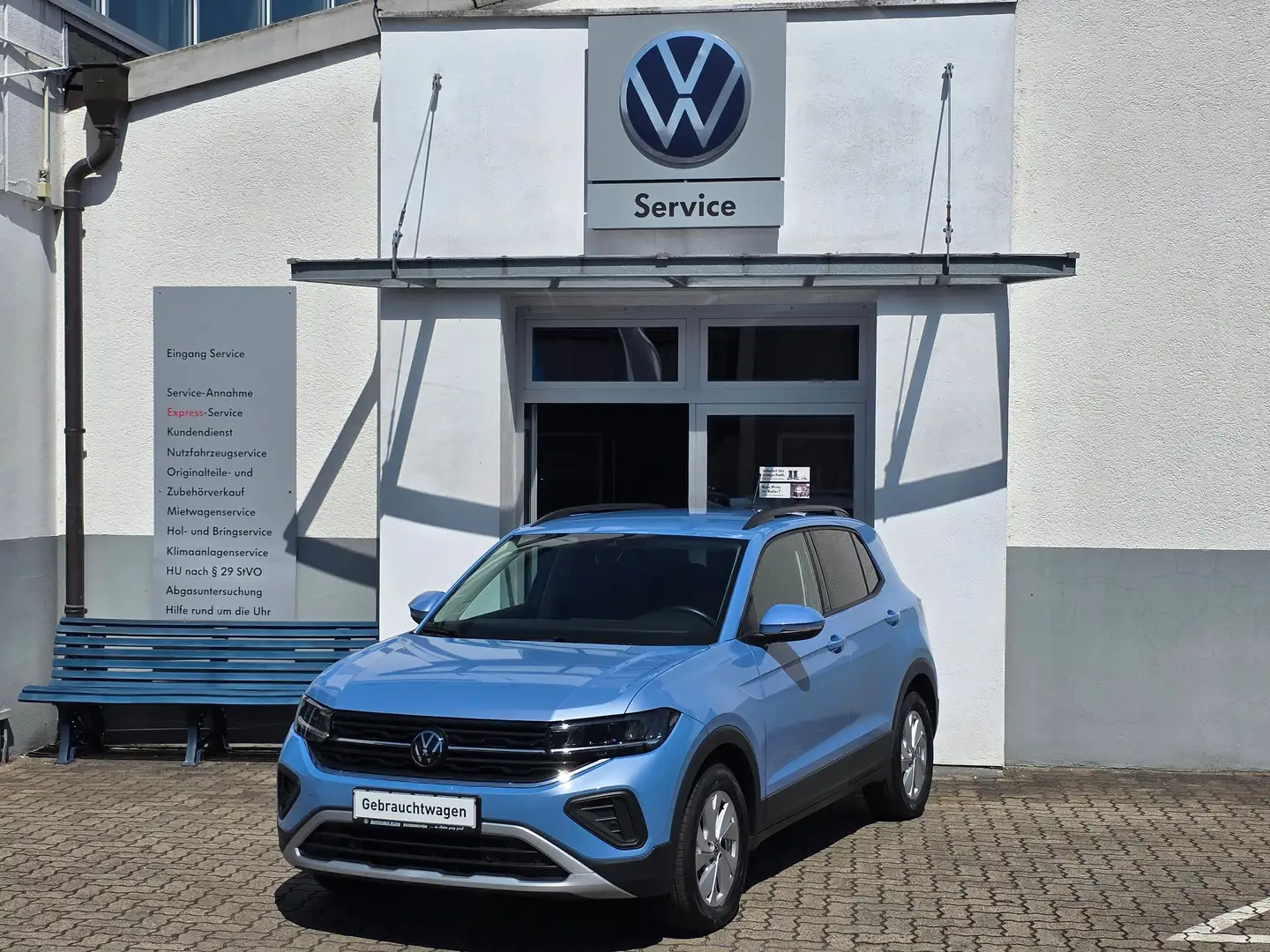 Volkswagen T-Cross Life 1.0 TSI, LED, Fernlichtassistent, ACC Azul - 1