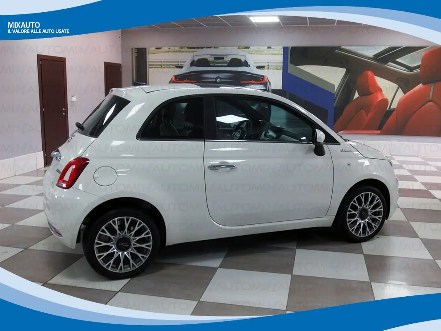 Fiat 500 Hybrid 1.0 70cv Dolcevita EU6 Bianco - 2