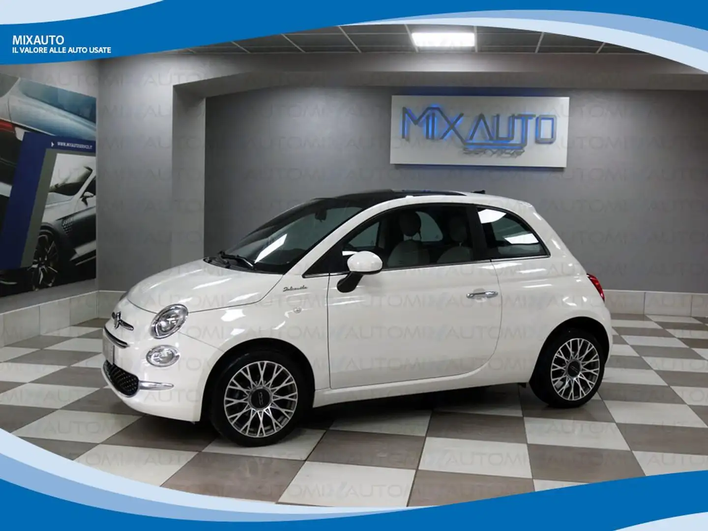 Fiat 500 Hybrid 1.0 70cv Dolcevita EU6 Bianco - 1
