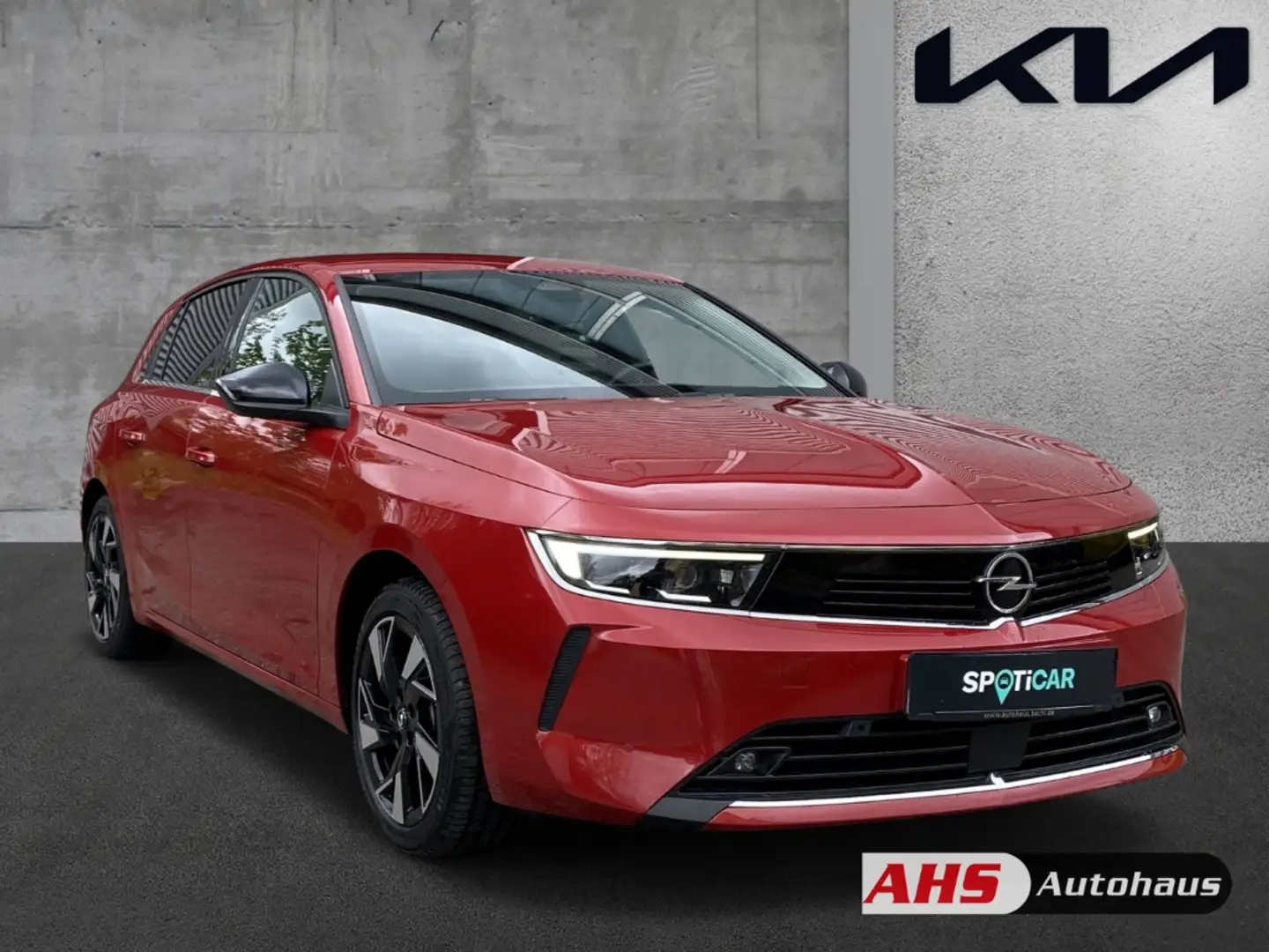 Opel Astra L, Lim. 5-trg. 1.5 D +LED+Kamera+Autom.++ Czerwony - 2