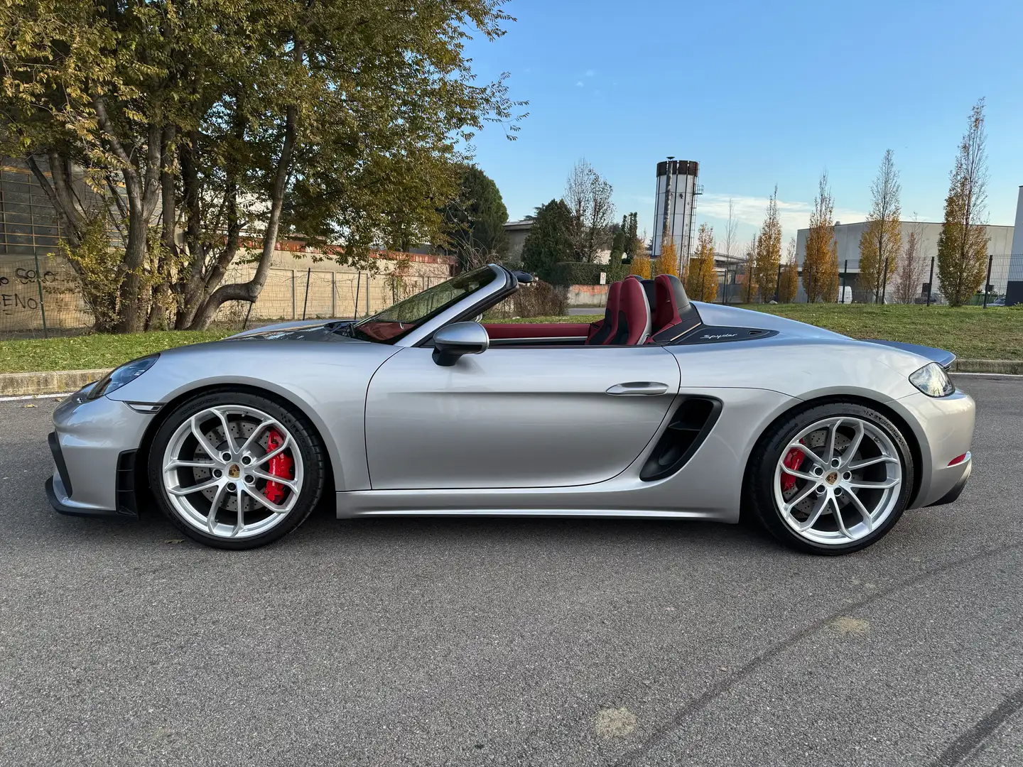 Porsche 718 Spyder Unico proprietario - Iva esposta Argento - 2