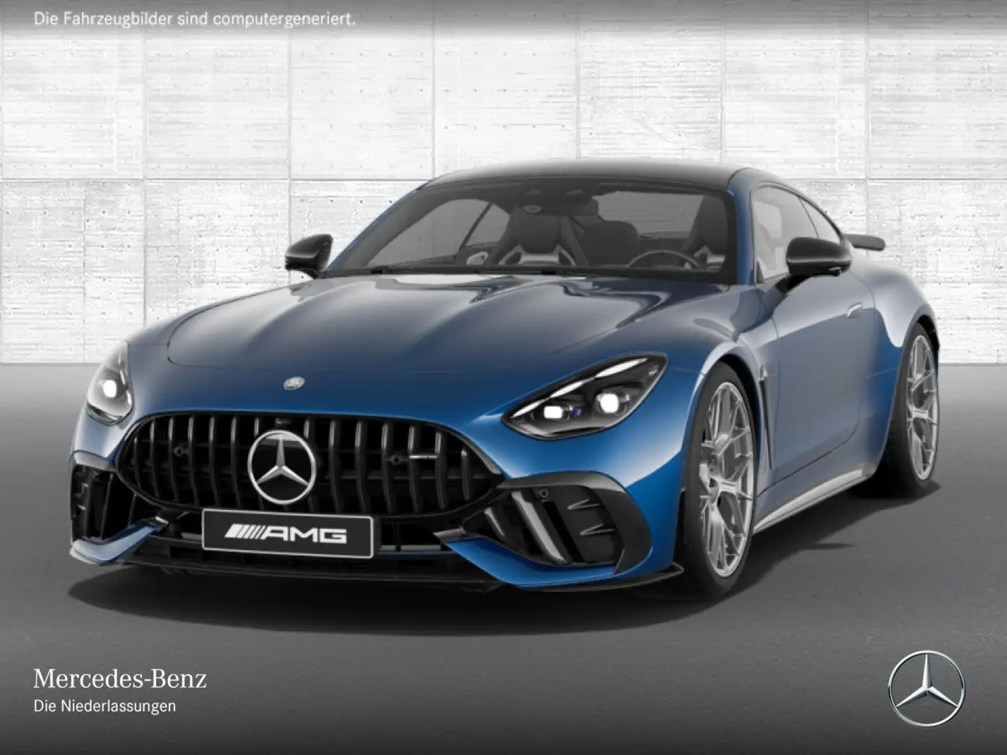 Mercedes-Benz AMG GT 63  Cp. 4M Keramik Carbon AeroPak Perf-Pack Blau - 2