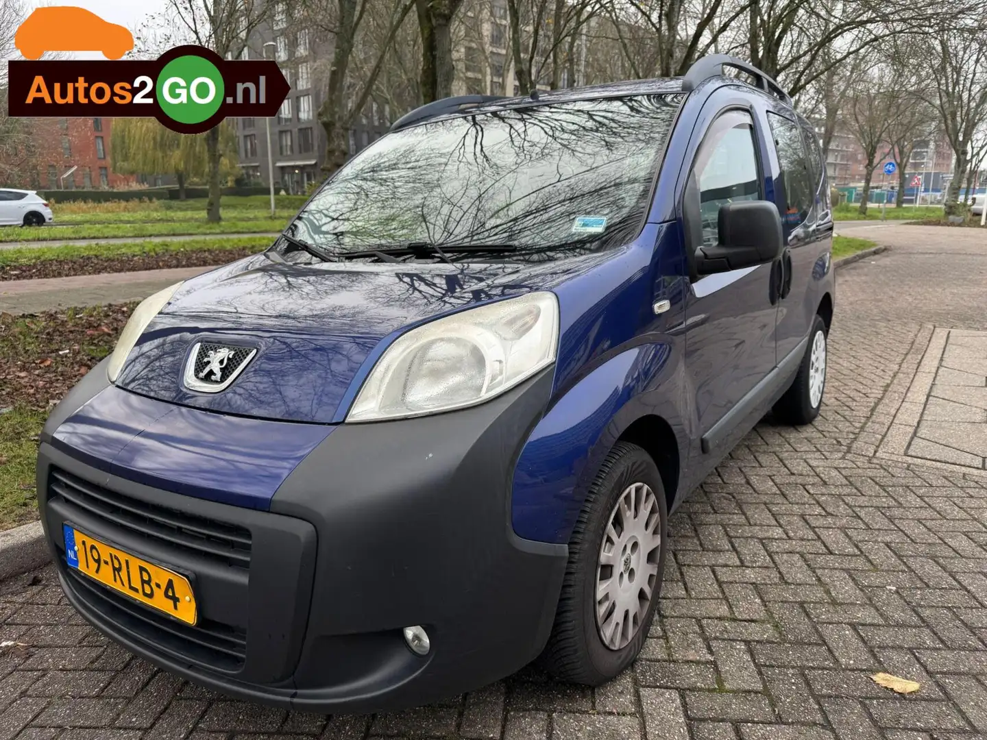 Peugeot Bipper Tepee I Airco I dubbele Schuifdeuren I Parkeersens Blauw - 1