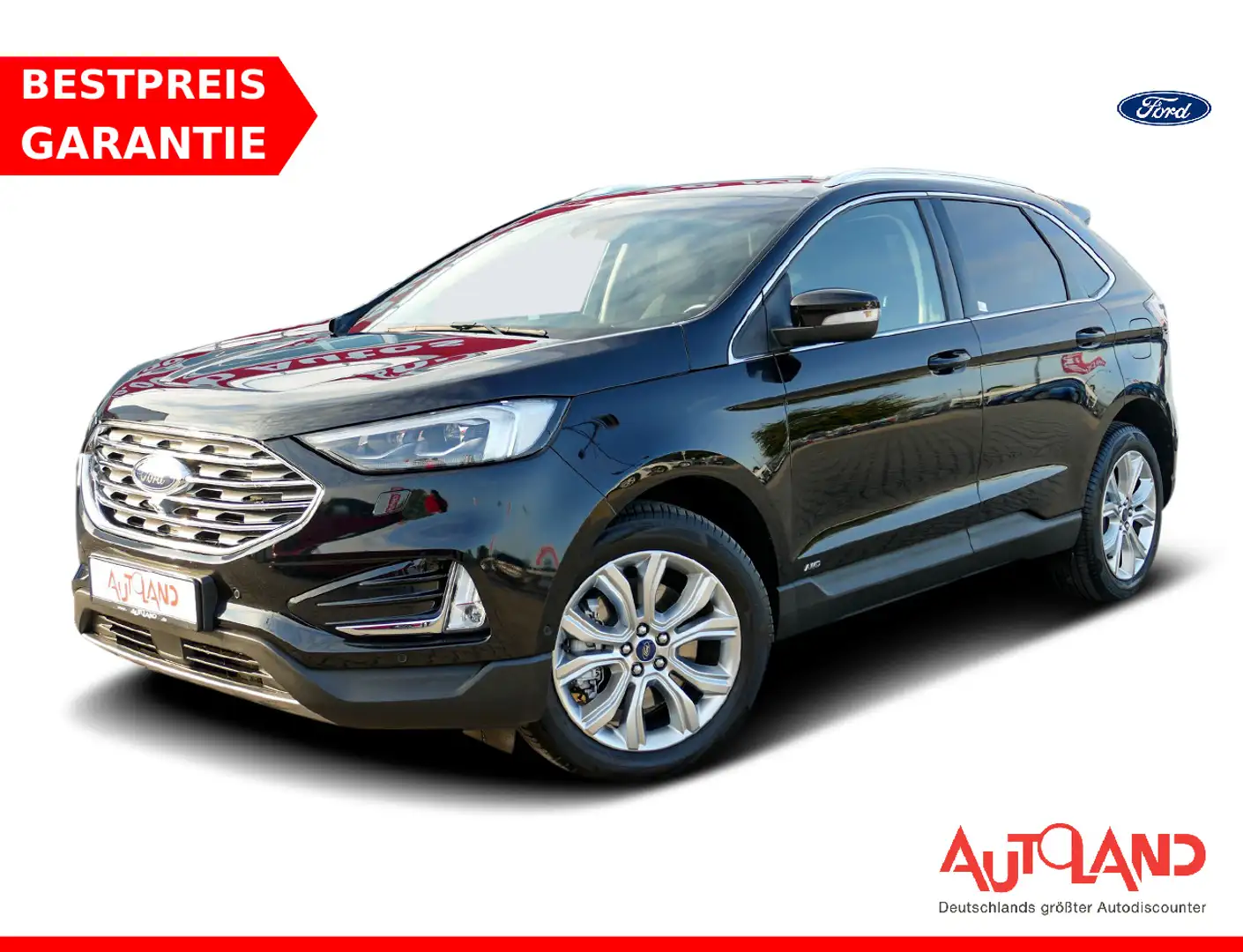 Ford Edge 2.0 EcoBlue Titanium 4x4 Aut. LED Navi ACC Nero - 1