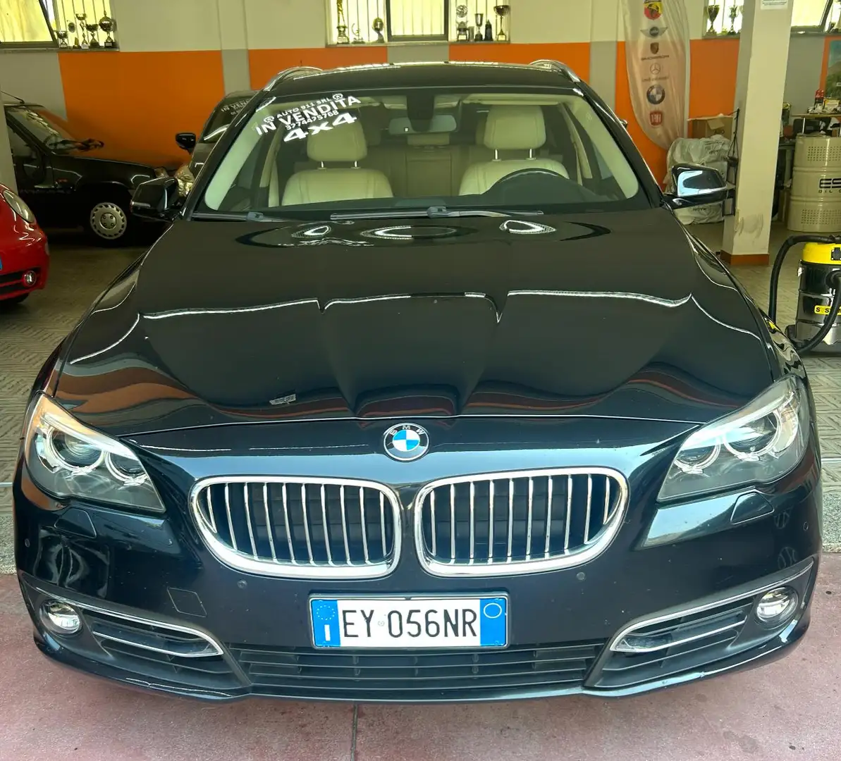 BMW 525 525d Touring xdrive Luxury auto E6 Noir - 2