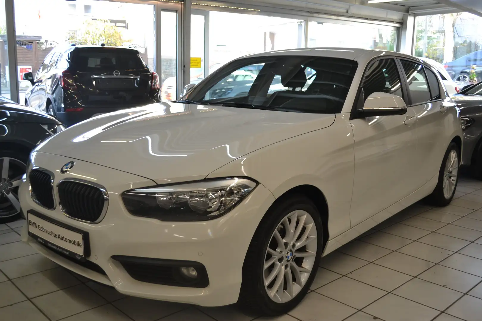 BMW 116 116 D F20 *CO²-104g*NAVIGATION*TEMPOMAT*ALU17z Weiß - 1