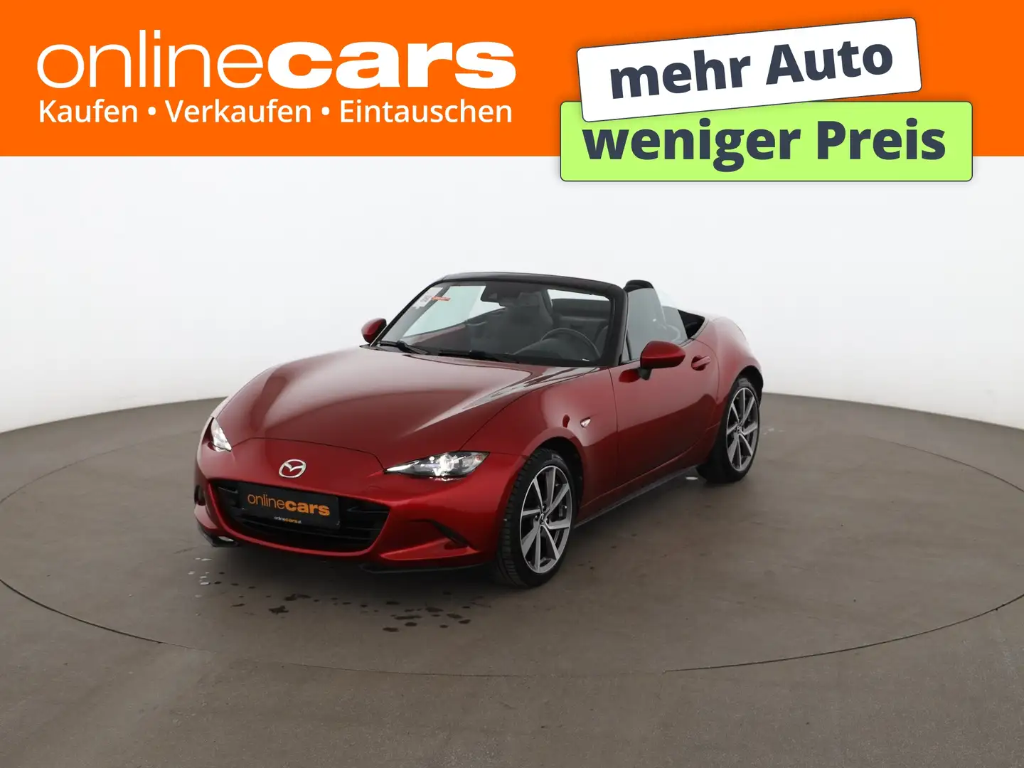 Mazda MX-5 2.0 SKYACTIV-G 184 Sports-Line LED R-CAM NAV Rot - 1