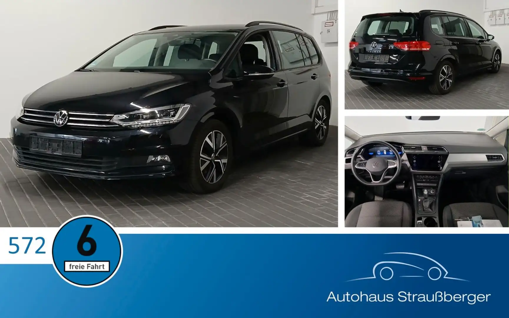 Volkswagen Touran Comfortline ACC RFK SHZ 7-Sitzer IQ.Light Noir - 1