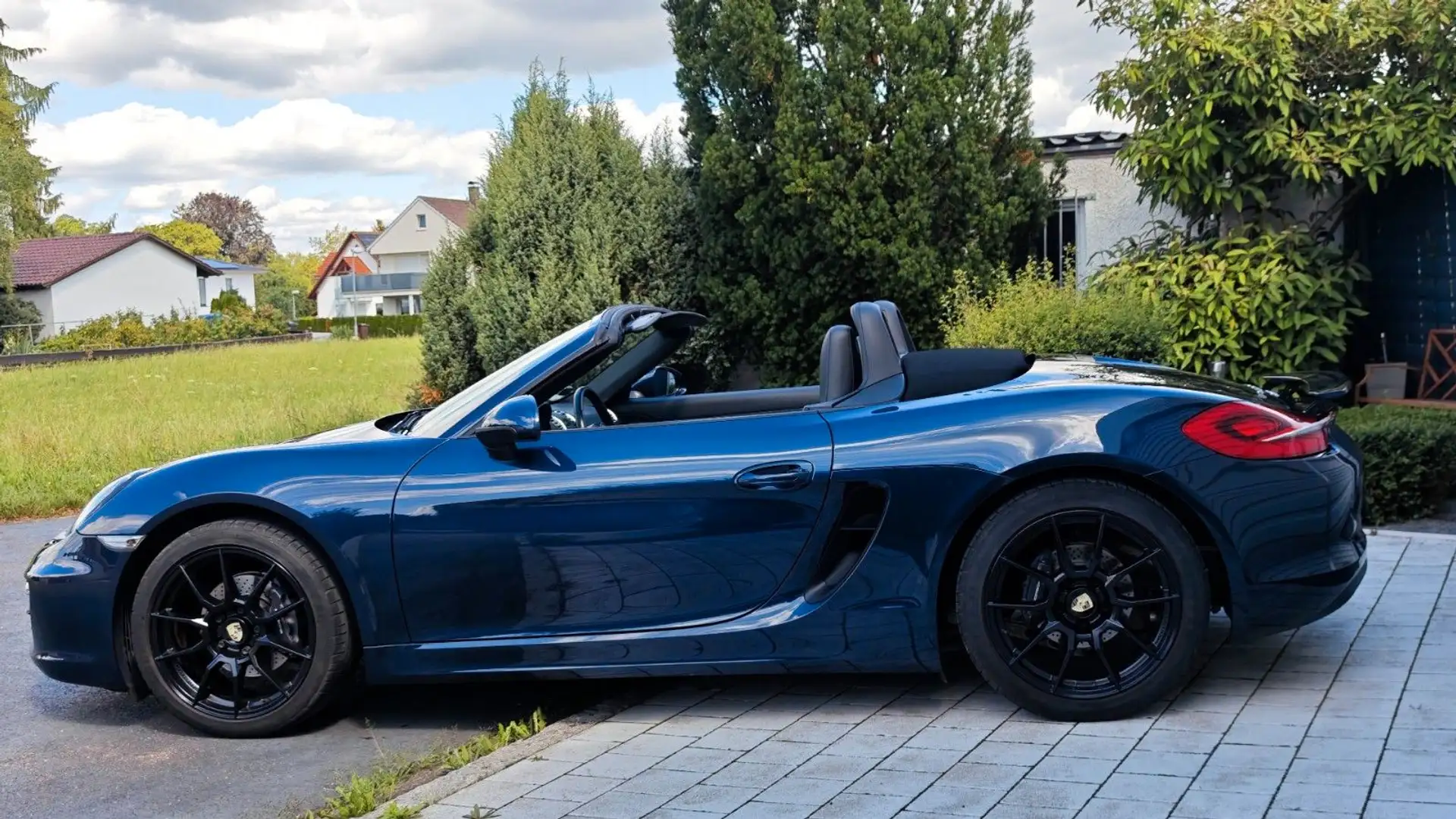 Porsche Boxster 981 6-Gang 19" Xenon 1.Hand Approved ! Blauw - 2