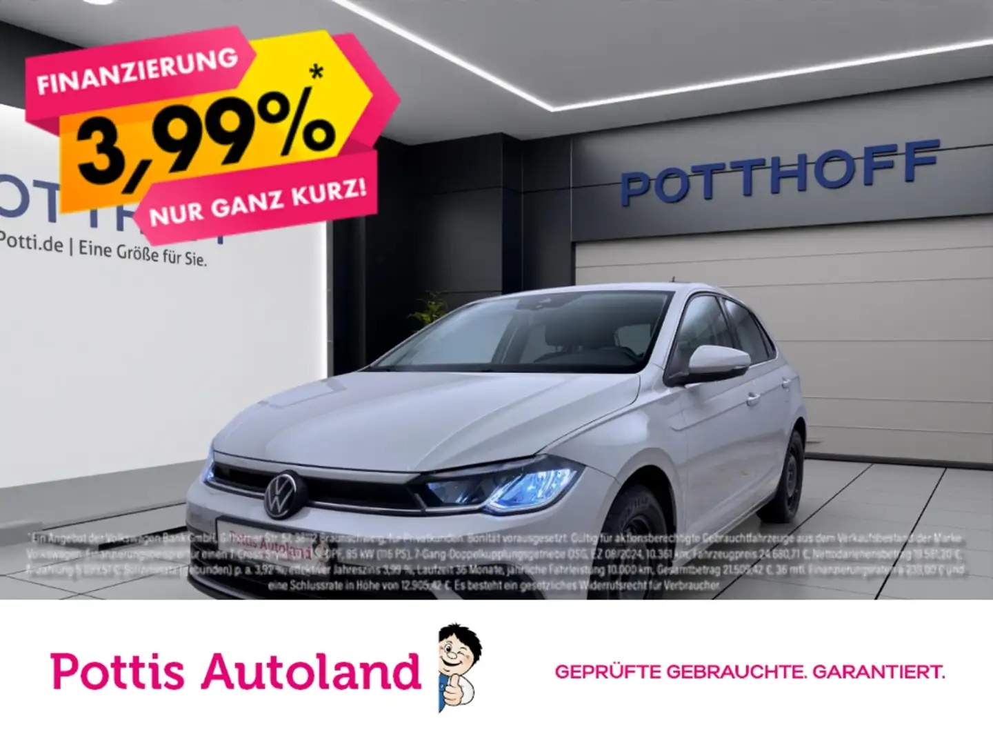 Volkswagen Polo 1.0 MPI LIFE PDC LED DAB+ KLIMA Grau - 1