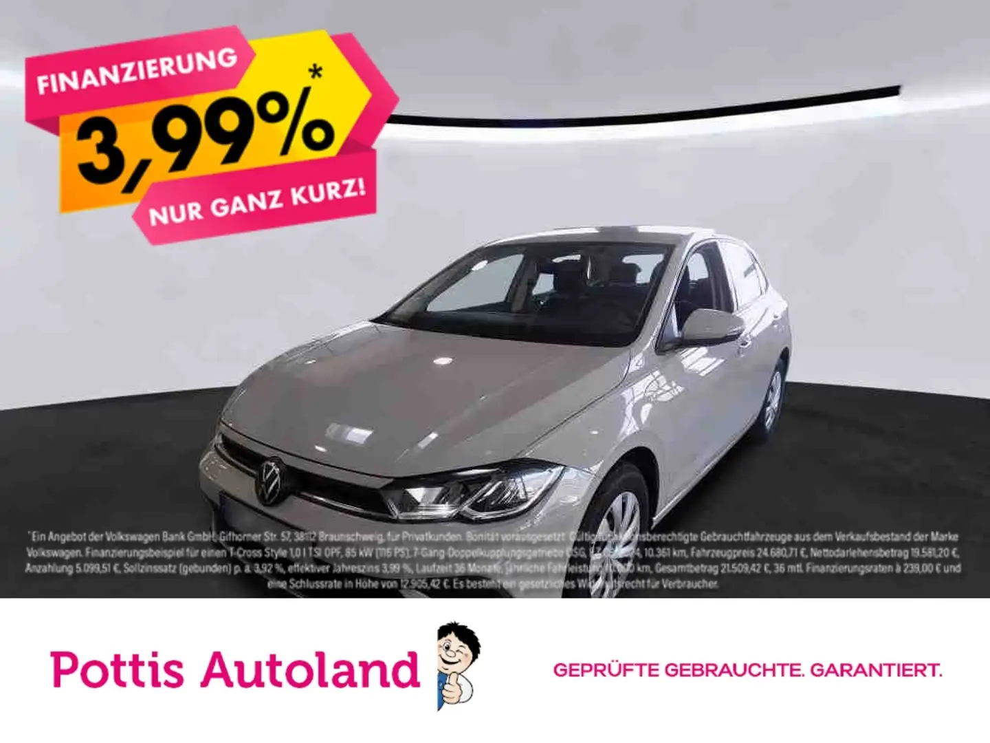 Volkswagen Polo 1.0 MPI LIFE PDC LED DAB+ KLIMA Grau - 1