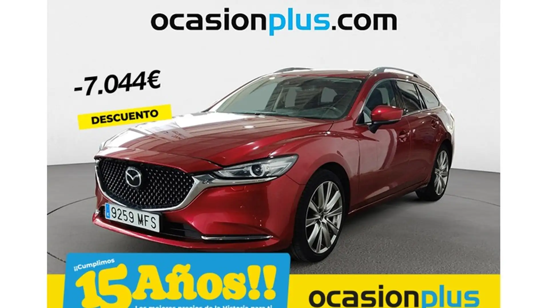 Mazda 6 Wagon 2.0 Skyactiv-G Exclusive-Line 165 Rouge - 1