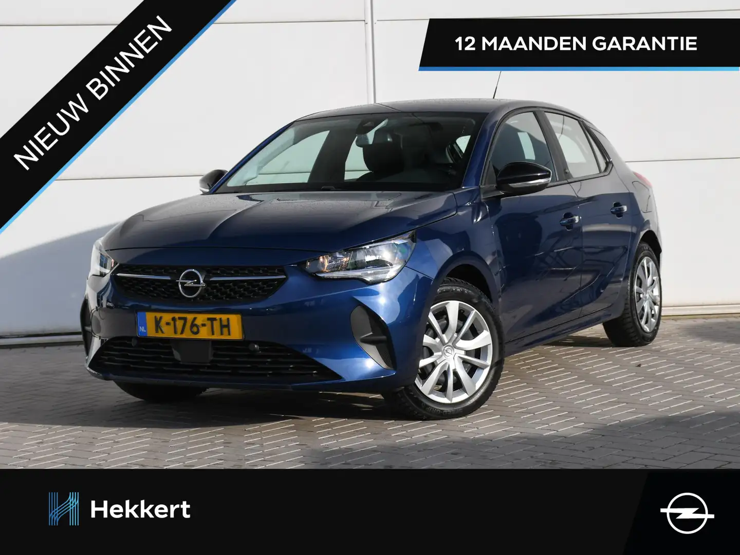 Opel Corsa-e Edition 50 kWh 136pk Automaat 16''LM | NAVI | PDC Blauw - 1