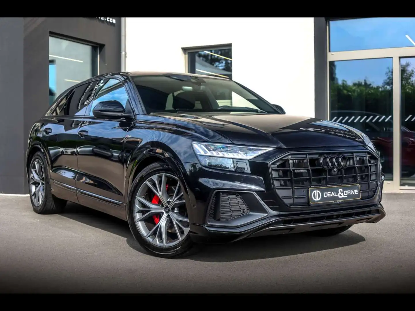 Audi Q8 50 TDI QUATTRO TIPTRONIC S-LINEAHKB\u0026OHUD360 Noir - 1