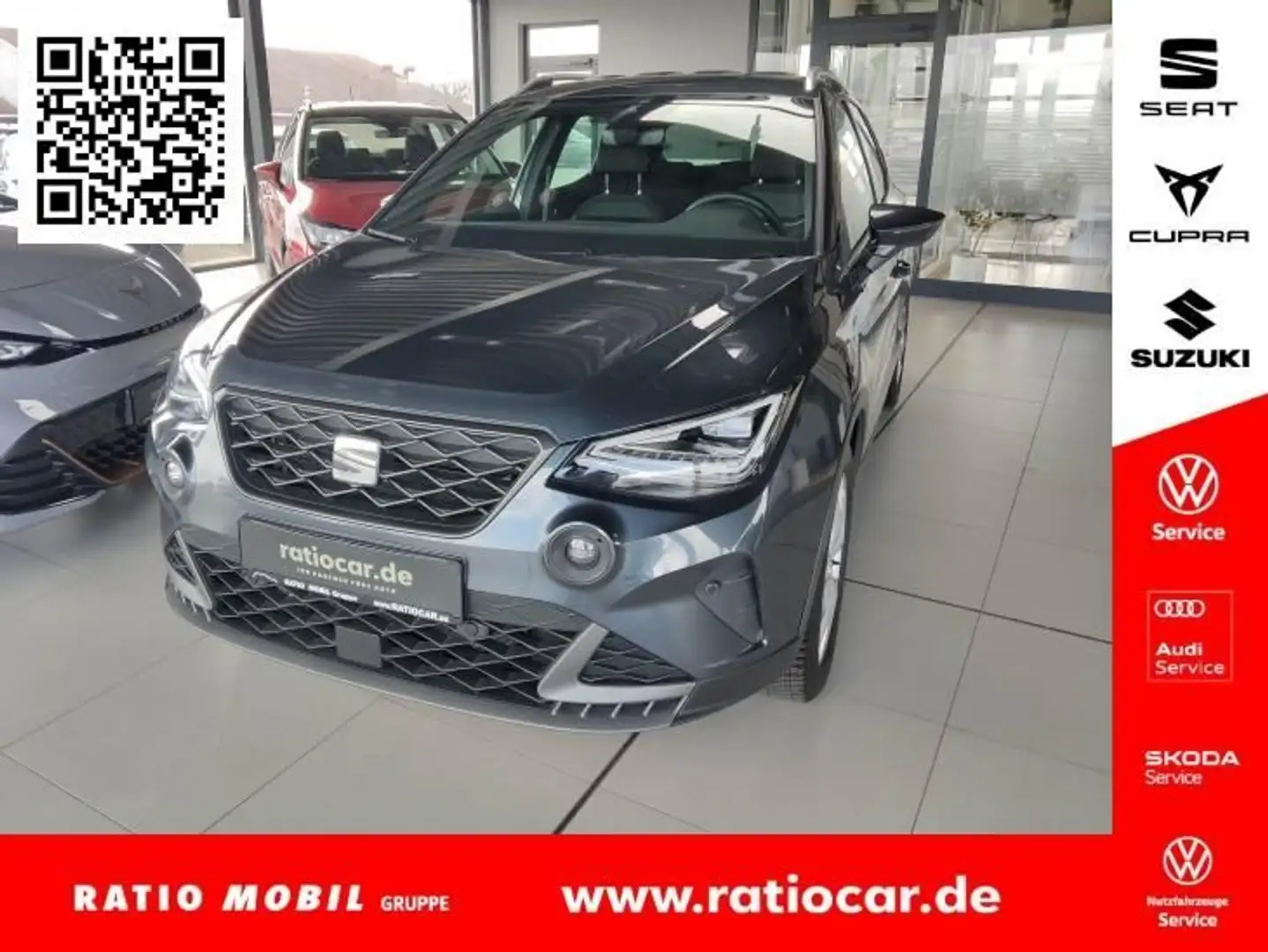 SEAT Arona ARONA FR 1.0 TSI NAVI SITZH. FREISPR. EINPARKH. Gris - 1